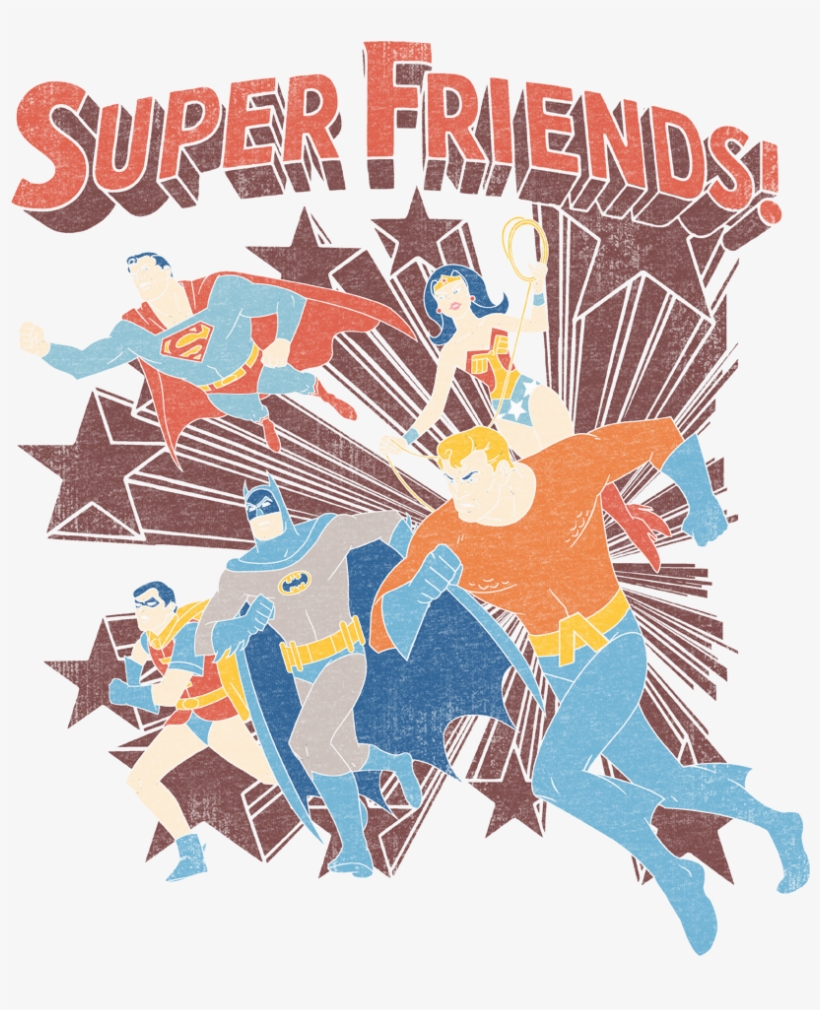 Dc Comics Super Running Kid's T-shirt - Poster, transparent png download