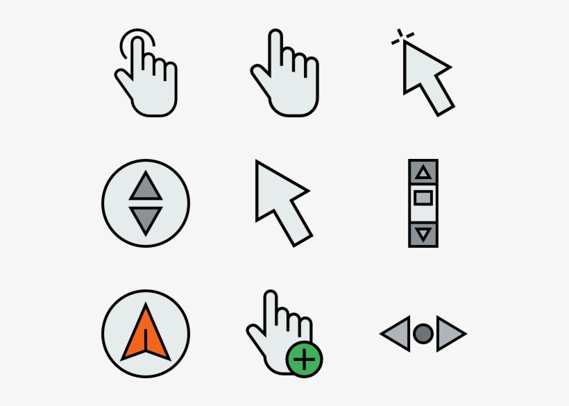 Cursors - Icon, transparent png download
