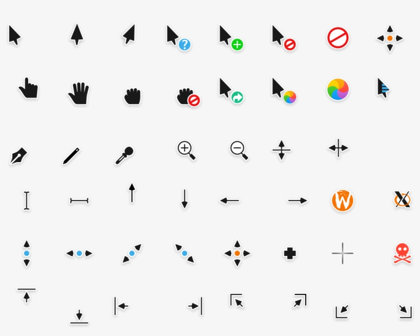 Capitaine Cursors Www Gnome - Capitaine Cursors, transparent png download