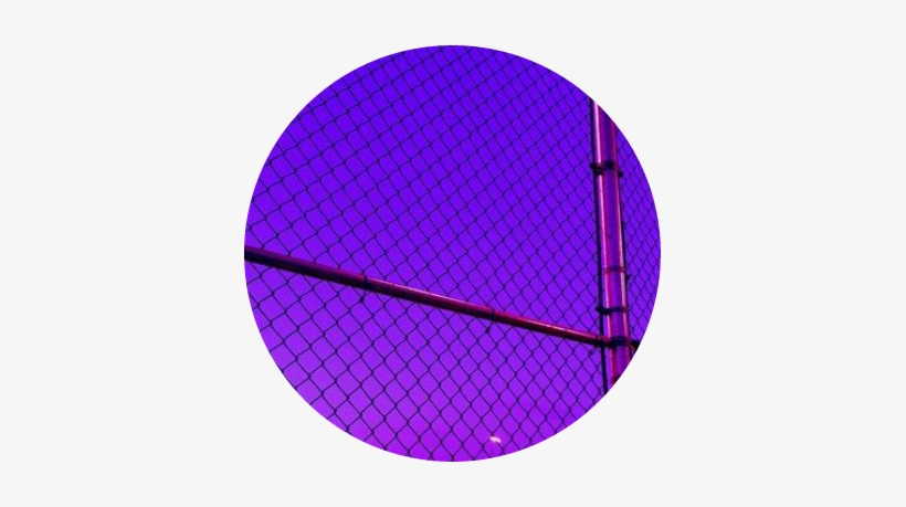 Purple Ombre Grid Fence Aesthetic Circl Png Ombre Grid - Poster: Gold's Metal Fence, Chevy Chase, Maryland,, transparent png download