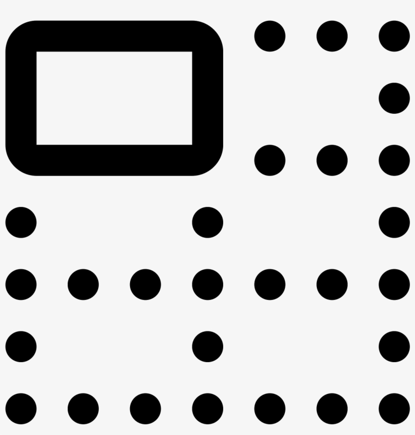 Select Cell Icon - Basketweave Tile White Gray Blue, transparent png download