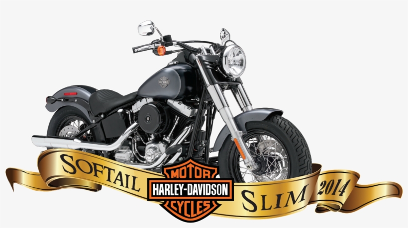Harley-bike - Harley Davidson Fls Softail Slim, transparent png download