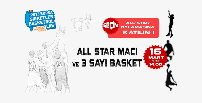 All-star - Custom Black Basketball Dunk Silhouette Throw Blan, transparent png download