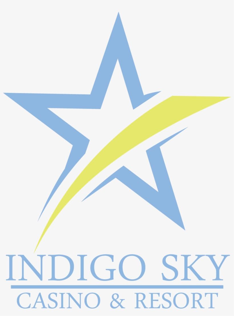Indigo Sky Casino Star Logo Ver2 - Justin Nelson Texas, transparent png download