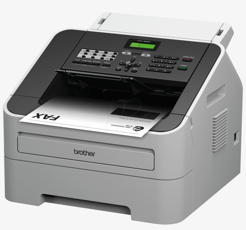 Brother Fax2840g Brother Fax Machine At Reichelt Elektronik - Brother Fax 2840 Monochrome Laser - Fax / Copier, transparent png download