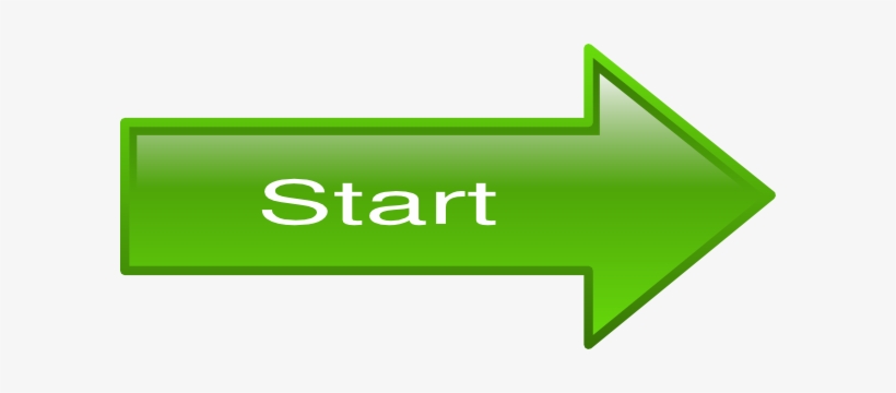 Small - Green Arrow To The Right, transparent png download