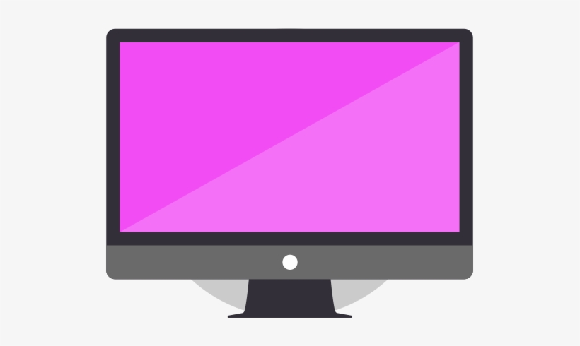 You Can Use Any Device Like Another Pc, A Phone, Or - Icon Computador Png Pink, transparent png download