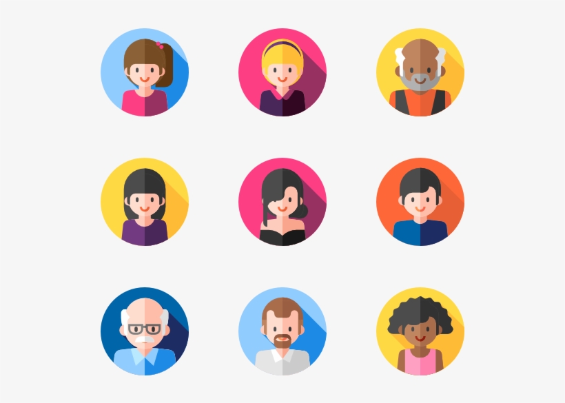Woman Icons Teamwork Png Transparent Png 600x564 Free