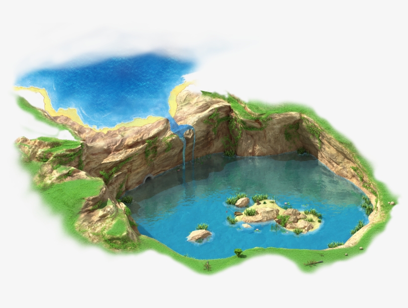 Conquering The Elements Pond - Pond Water Transparent Water Png, transparent png download