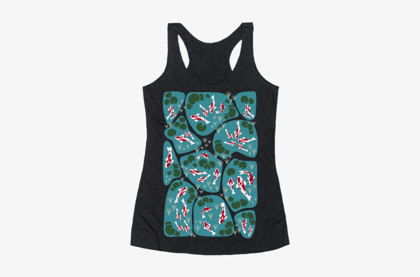 Koi Ponds Racerback Tank Top - Training To Be All Might, transparent png download