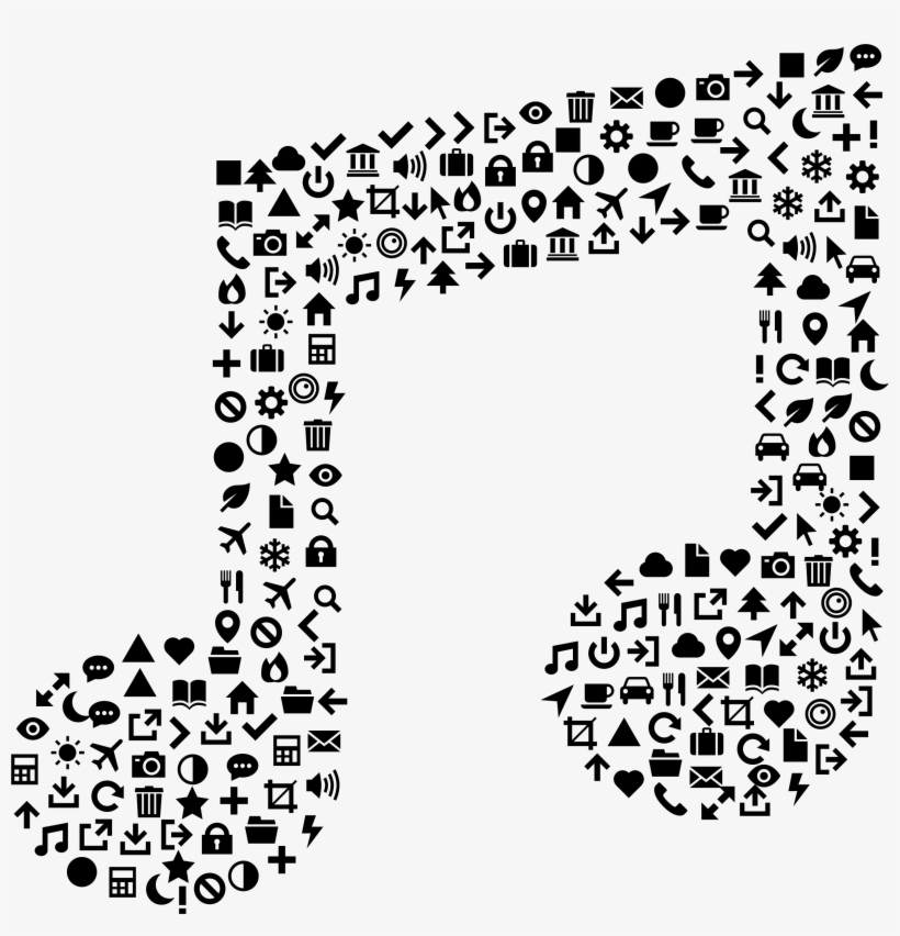 Musical Icons Free And - Musical Icons, transparent png download