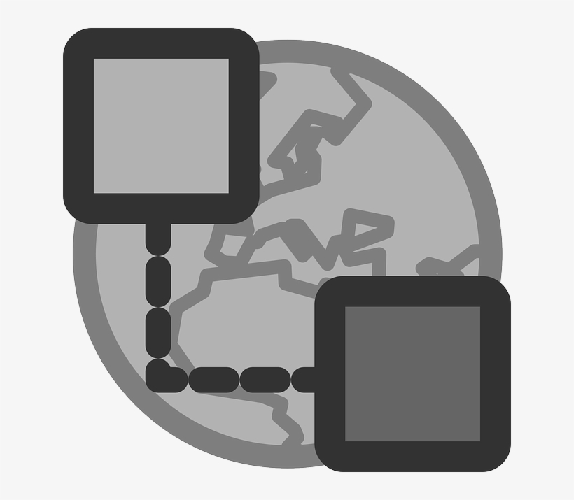 Network, Flat, Theme, Global, Icon - Icon, transparent png download