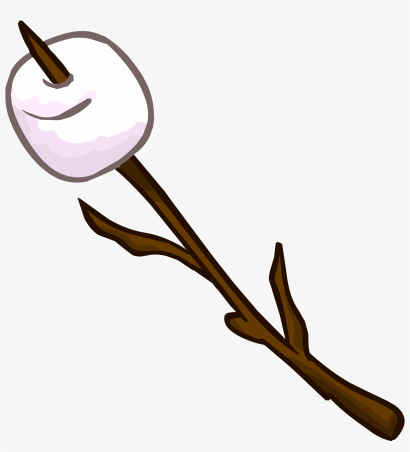 Campfire Icon - Marshmallow On A Stick Clipart, transparent png download