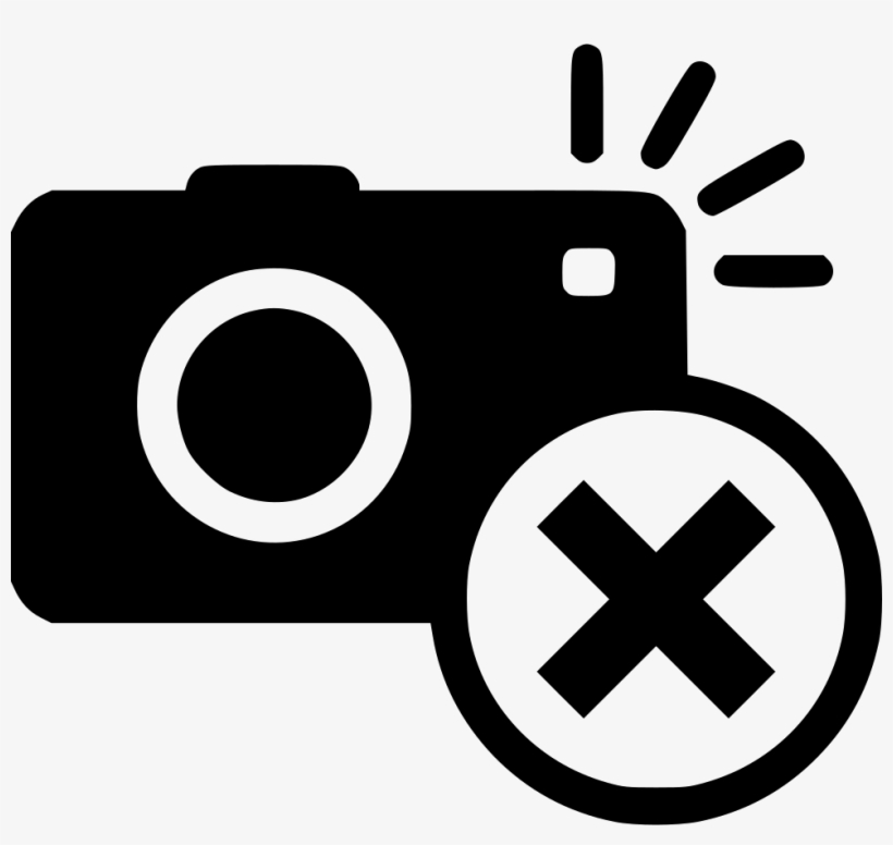 No Flash Photography Svg Png Icon Free Download - Rinoa An Age Among Them, transparent png download