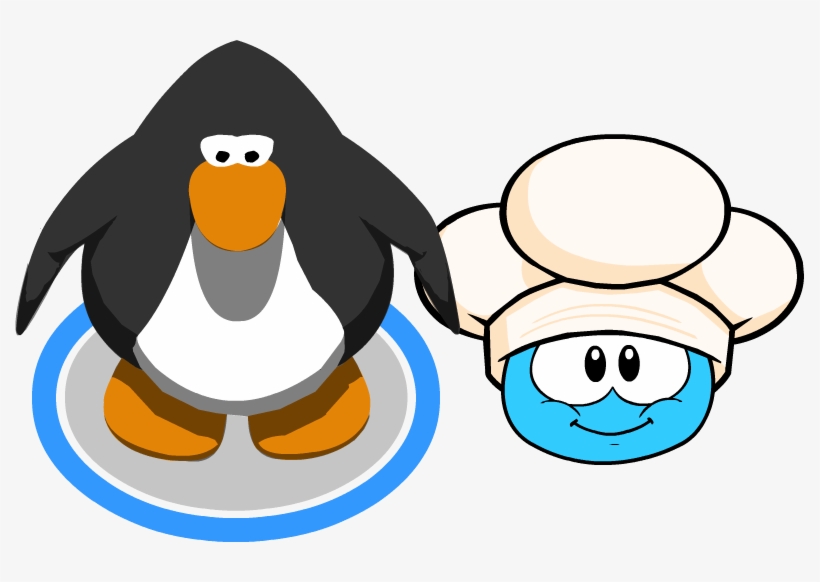 Chef's Hat In-game - Club Penguin, transparent png download