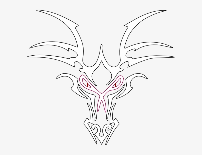 White Dragon Icon Clip Art - Clip Art, transparent png download