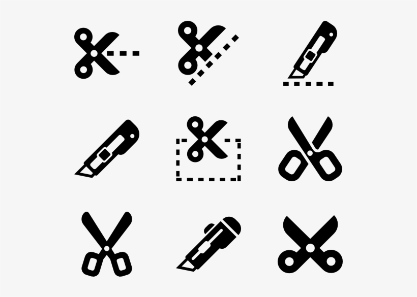 Cutting Icons, transparent png download