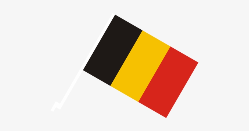 Belgium - Car Flag - Graphic Design, transparent png download