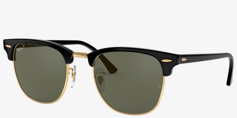 Out Of Stock Ray Ban Clubmaster Png Animated Ray Bans - Ray Ban Rb3016 Clubmaster 901 58 Polarized, transparent png download