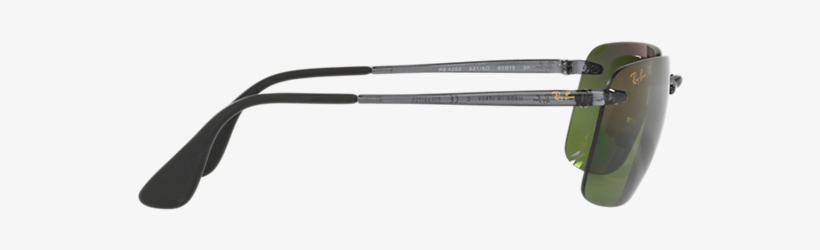 Ray Ban Rb Green Grey Polarised Sunglass - Ray-ban Rb4255 604/6b (60/15), transparent png download