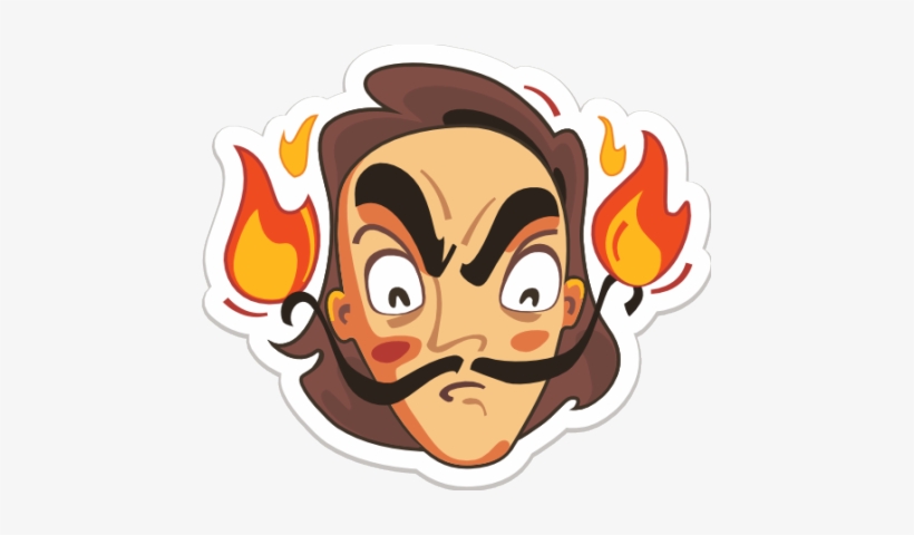 We Added Stickers Showing Great Artists And Their Heroes - Стикеры Для Художников Телеграм, transparent png download