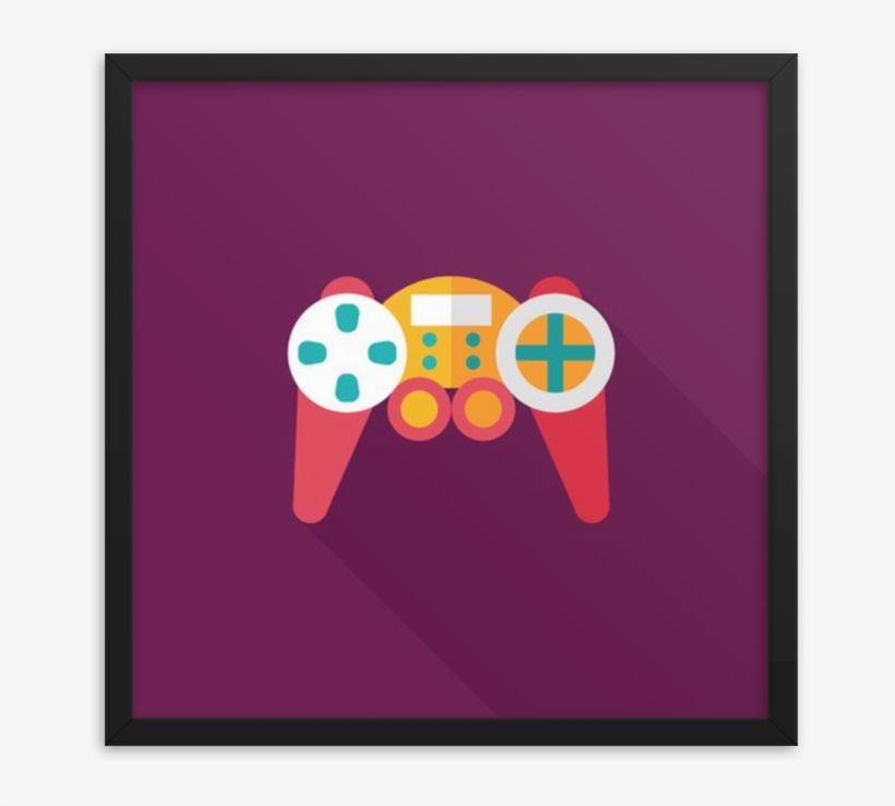 Framed Art Print - Illustration, transparent png download