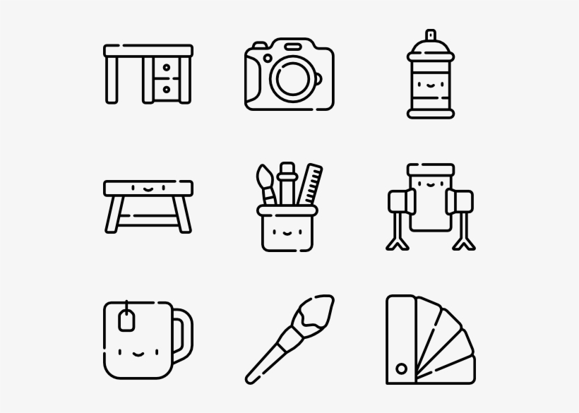 Artistic Studio 50 Icons - Kiss Icon Transparent Background, transparent png download