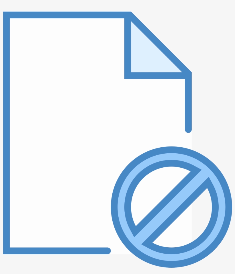 File Delete Icon - Computer File, transparent png download