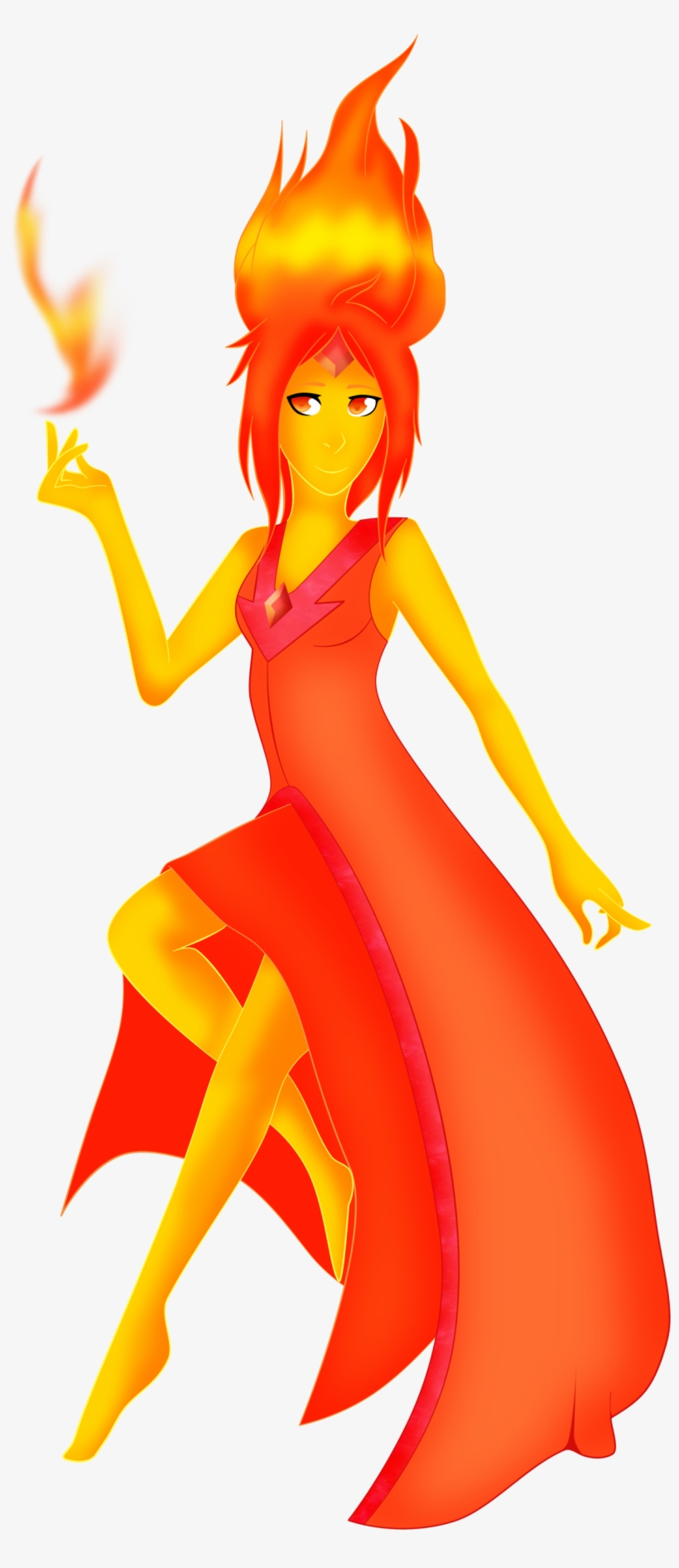 Flame Princess Adverture Time Images Fire Fire Fire - Illustration, transparent png download