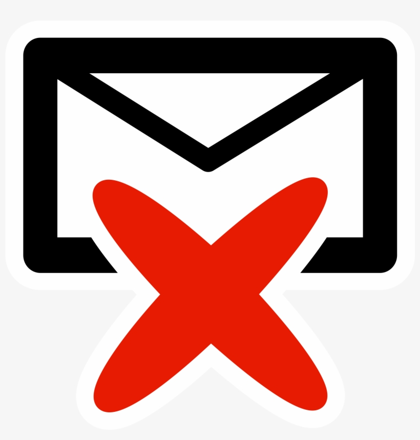 This Free Icons Png Design Of Primary Mail Delete, transparent png download