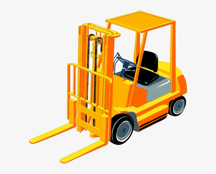 Small - Forklift Clipart, transparent png download