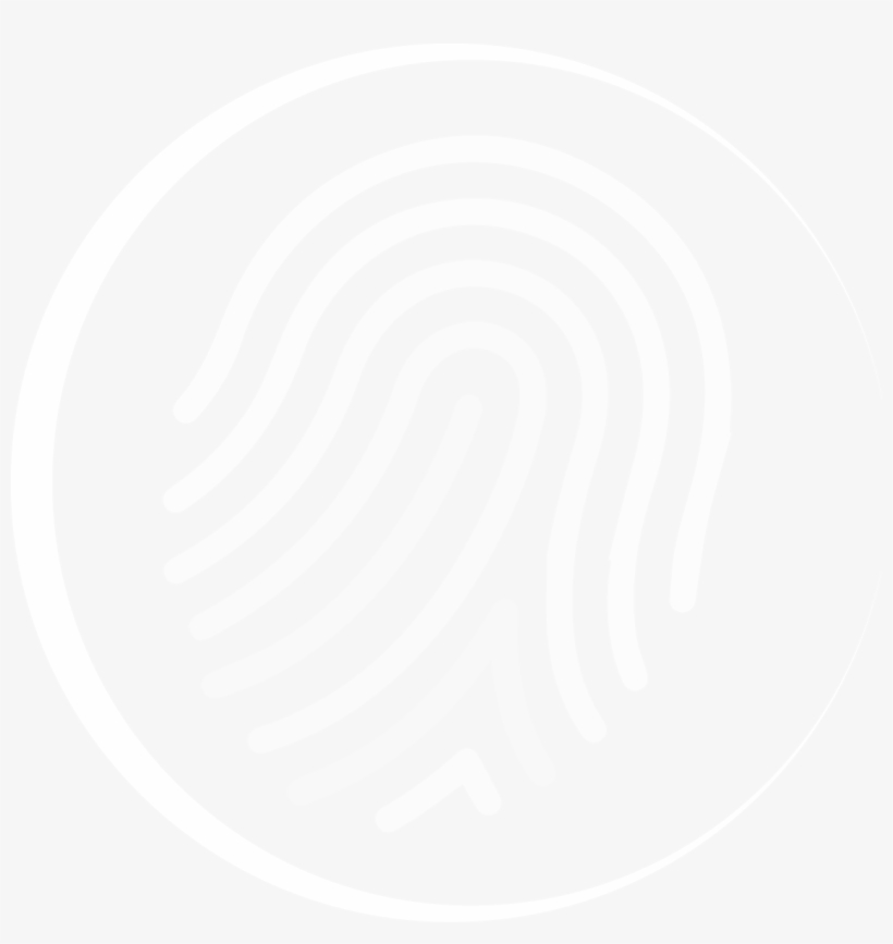 Fingerprint Icon To Get Your Miqi - Circle, transparent png download