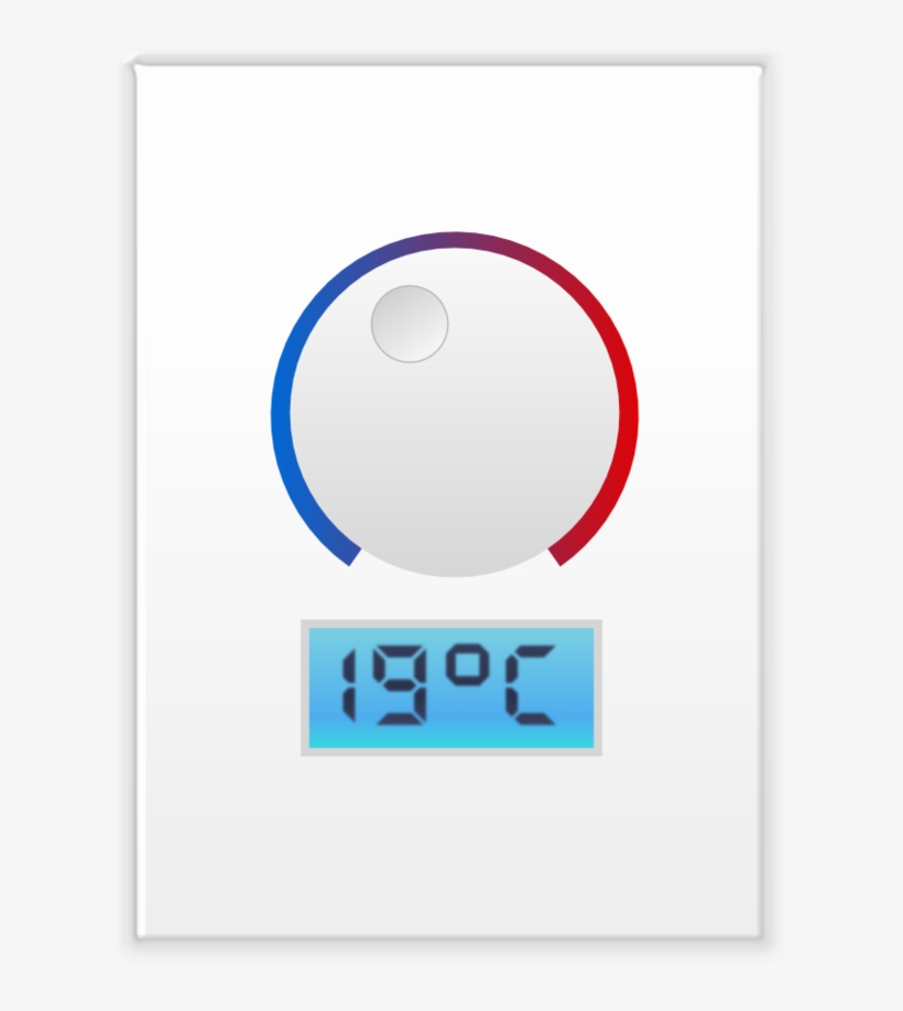 Thermostat By Gabnormal On Deviantart - Circle, transparent png download