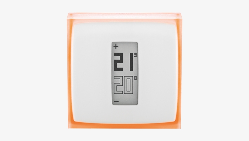 Wireless Digital Programmable Thermostat With App - Netatmo Intelligent Wi-fi Thermostat For Smartphone, transparent png download