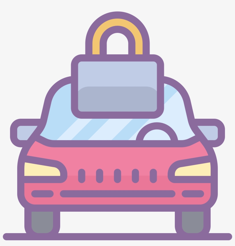 Vehicle Insurance Icon - Картинки Нарисованные Здания Автосервис, transparent png download