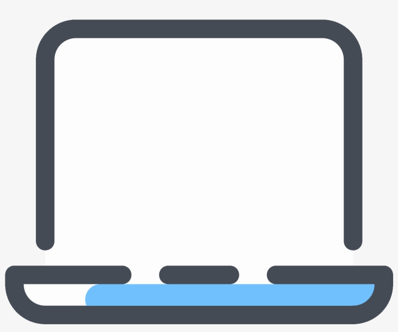 Notebook Computer Icon - Icon, transparent png download