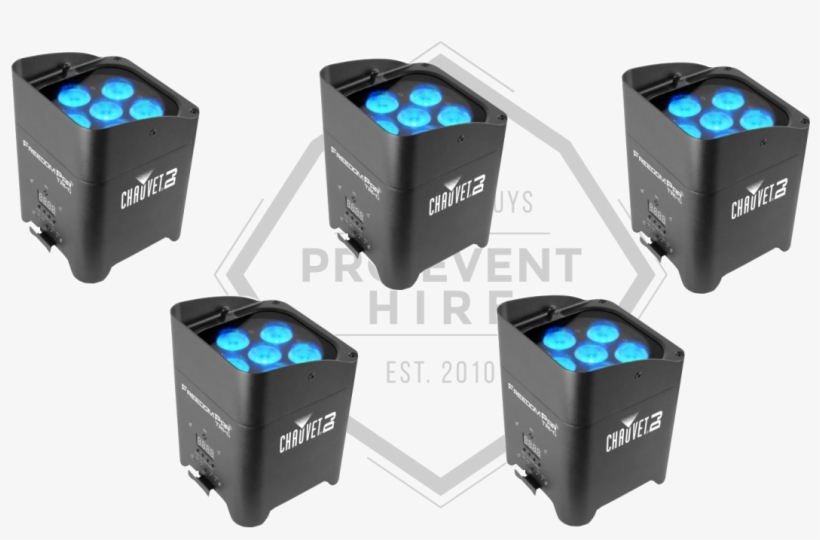 Hire Battery Uplighters Cambridge - Chauvet Dj Freedom Par Tri-6 Rgb Wireless Par, transparent png download