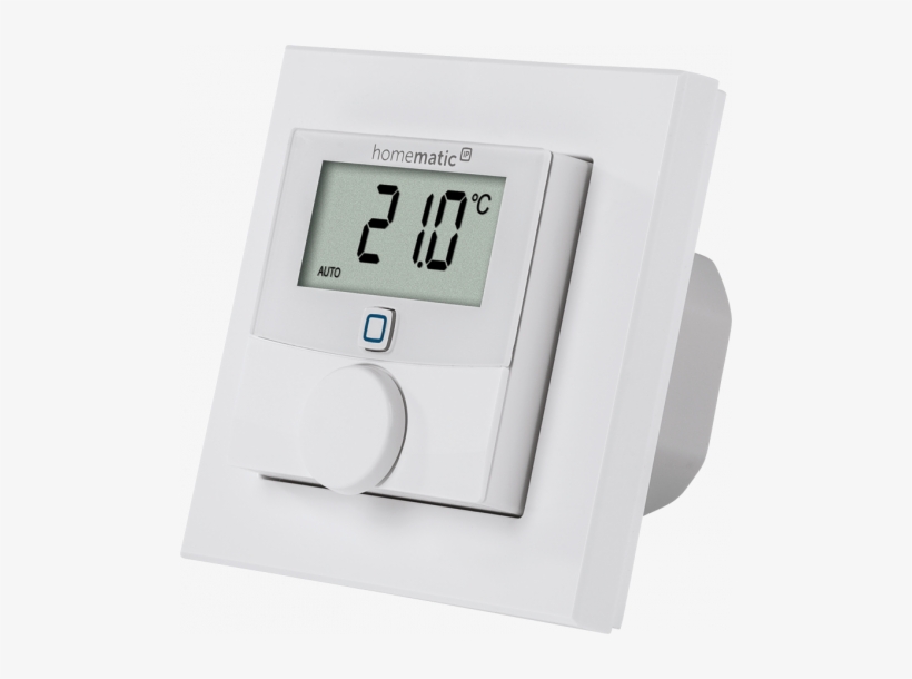 Homematic Ip Wall Thermostat With Switching Output - Homematic Ip Wireless Wall-mounted Thermostat Hmip-bwth, transparent png download