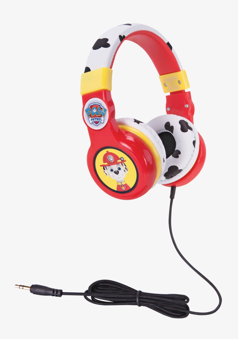 Paw Patrol- Marshall Headphones ,, , Large - Paw Patrol Headphones, transparent png download