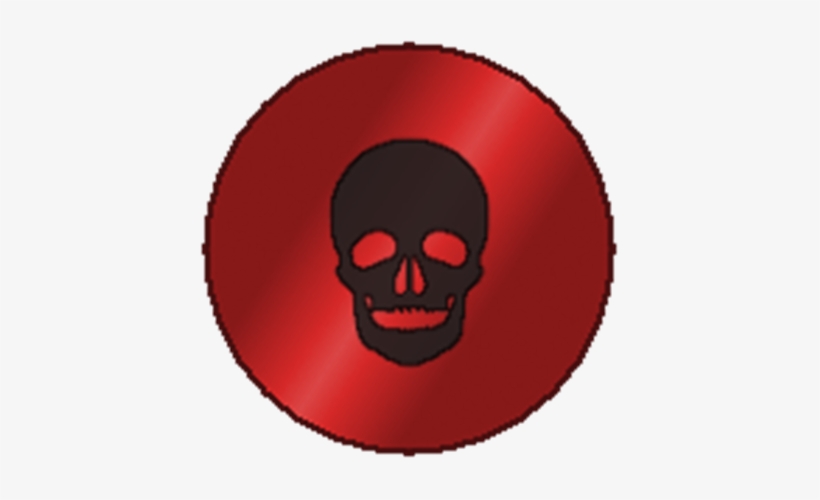 Bandit Badge Icon - Skull, transparent png download