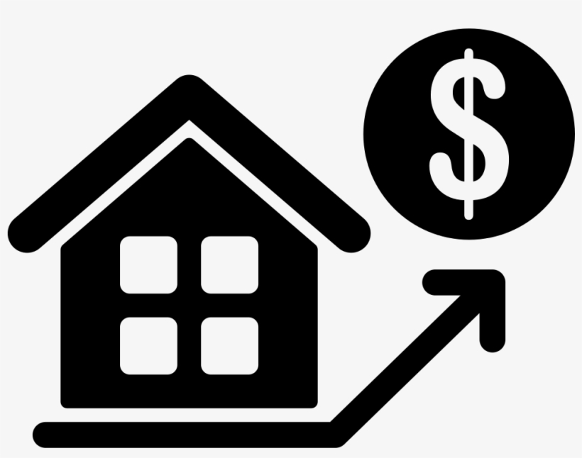 House Prices Rising Comments - Rising House Price Icon, transparent png download