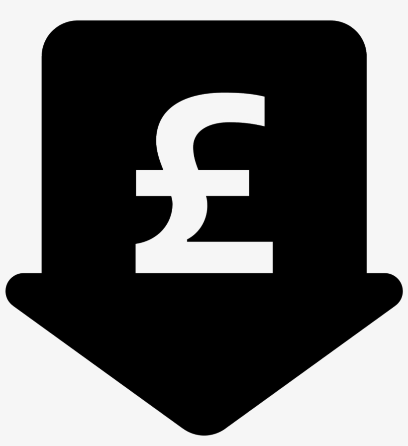 Low Price Pound Icon - Pound Sterling, transparent png download