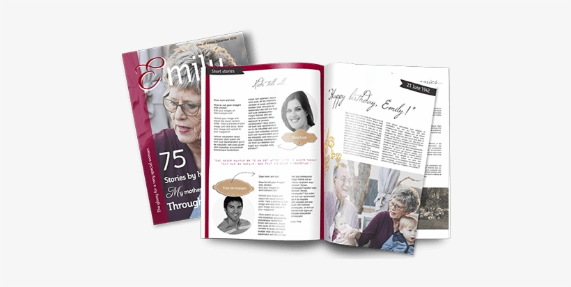 Best Birthday Present Make A Magazine Jilster - Tijdschrift Laten Maken, transparent png download