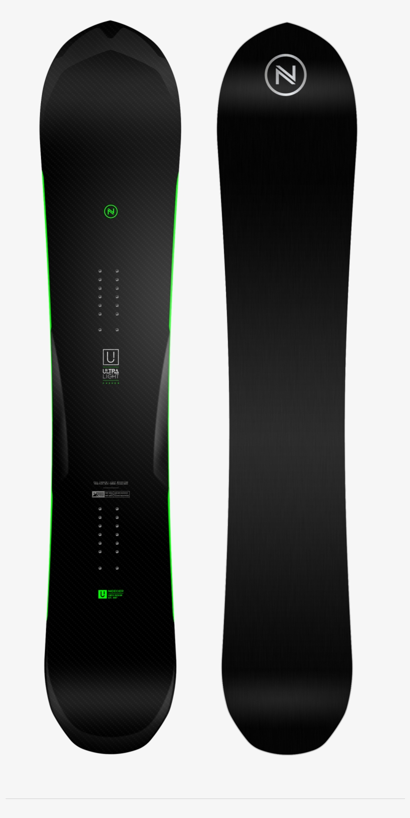 Ultralight The Summit Of Snowboard Technology - Nidecker Concept, transparent png download