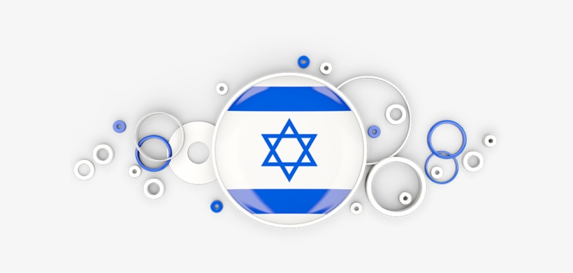 Illustration Of Flag Of Israel - Background De Israel Png, transparent png download