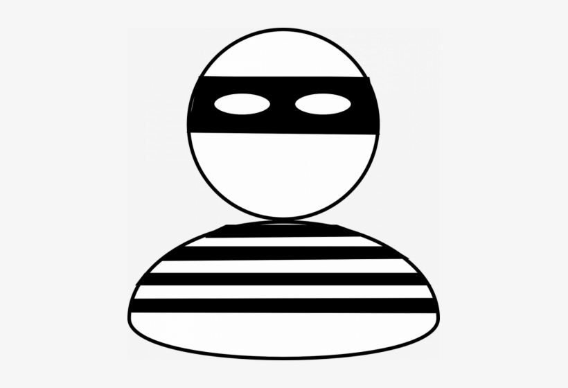 Masked Robber Pretending To Be A Vendor - โจร การ์ตูน Png, transparent png download