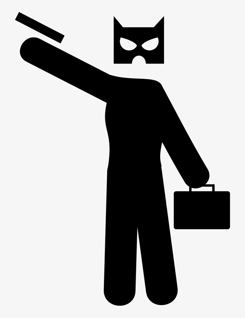Bank Robbery Svg Png Icon Free Download - Robbery, transparent png download