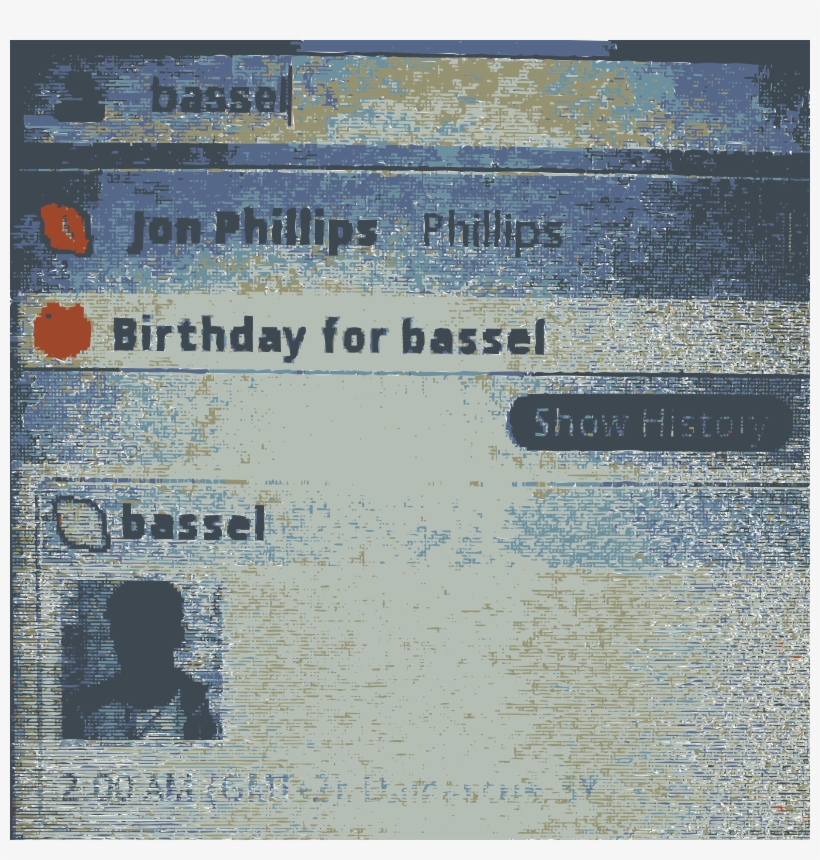 This Free Icons Png Design Of Bassels Birthday Message, transparent png download