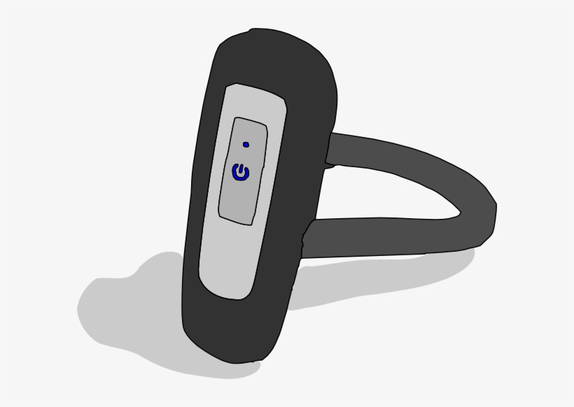 Bluetooth Earpiece Clip Art - Bluetooth Clipart, transparent png download