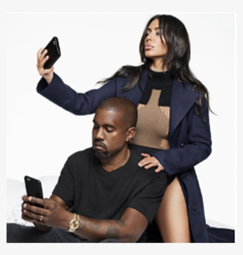 Kimkardash - Kim And Kanye Magazine, transparent png download
